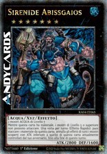 SIRENIDE ABISSGAIOS • (Mermail Abyssgaios) • Quarter Century • RA04 IT065 • 1Ed