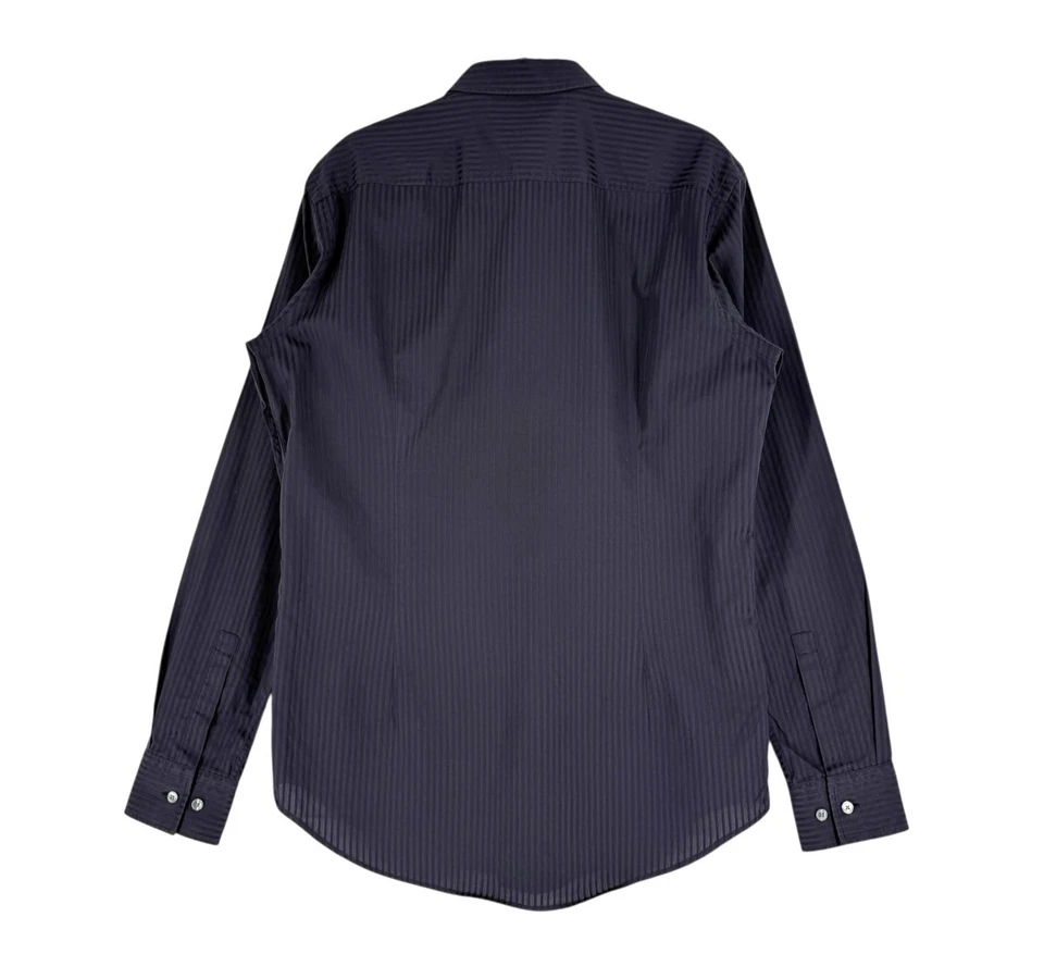 Camicia Formale Slim Fit Casual Da Uomo Hugo Boss Taglia M - 40 - 15 3/4 - Immagine 2 di 4