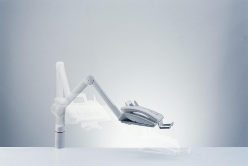 Schneider Novus TalkMaster 710+0002+000 Telephone Swivel Arm 2.0 kg Light Grey l - Photo 7/10