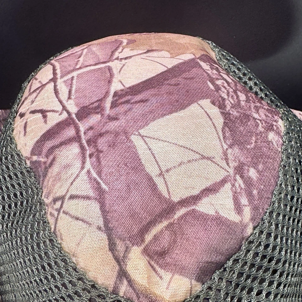 Woodland Creek By Outdoor Ready Camo Vented Fishing Hunting Hat with Strap - Image 2 of 4