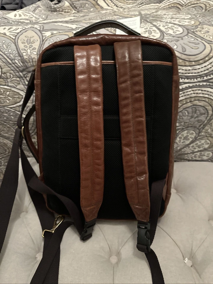 Fossil Buckner Backpack Cognac MBG9520222 Brand New - image 4 of 4
