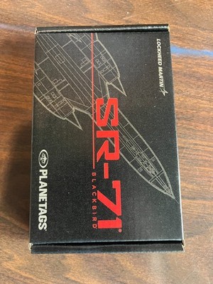 SR-71 Blackbird Exterior Skin plane tag  Limited Edition Rare