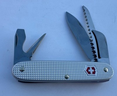 Victorinox “Swiss Army 7” Silver Alox Knife 93mm Seven AKA