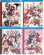 High School DxD Seasons 1-4 Blu-Ray Bundle NE...