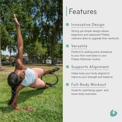 Balanced Body Ultra-Fit Circle Pilates Ring, Great 15