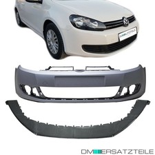 Ersatz Stoßstange für VW Golf VI 6 Stoßstange Vorne ohne PDC & SRA +Spoiler