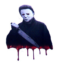 Halloween Michael Myers Cut Sticker Decal Movie Horror Film