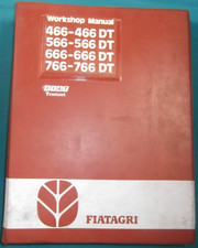 Manuale Di Riparazione E Servizio Per Trattore Fiatagri 466 566 666 766 Dt