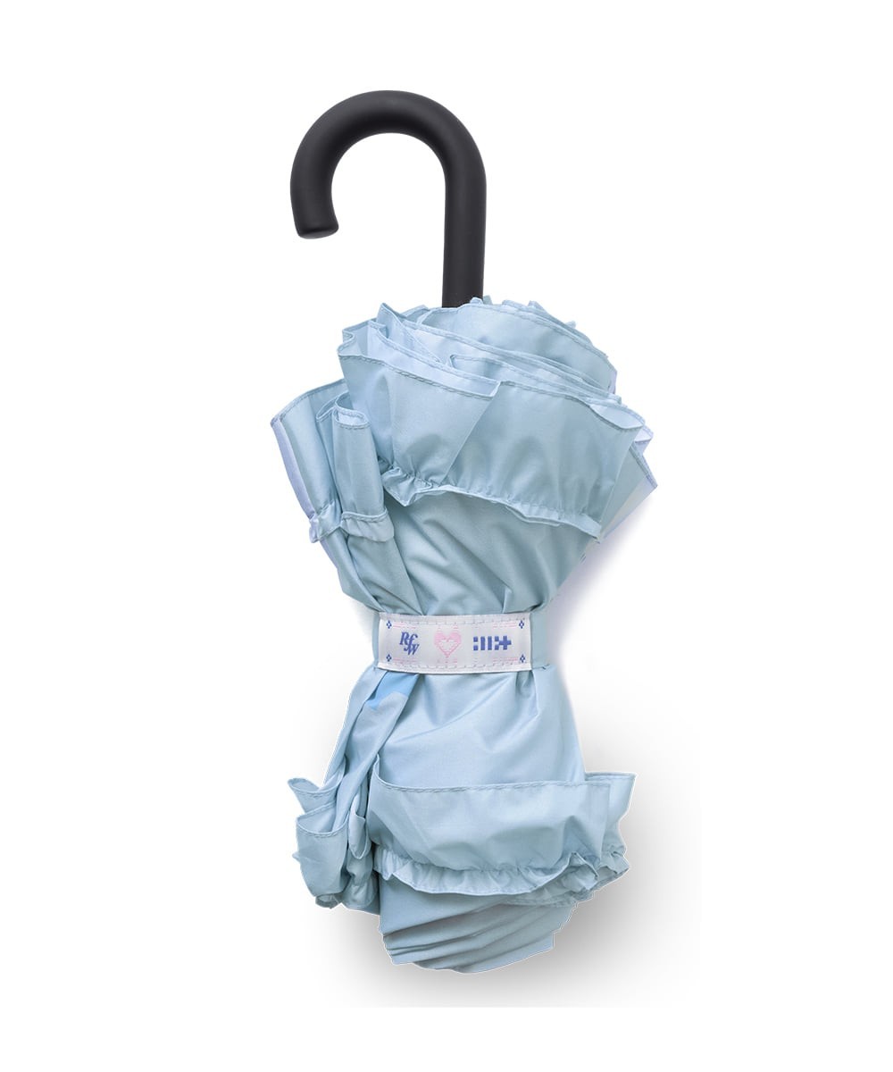Rockfish Weatherwear x ILLIT Frill Umbrella Sky Blue K-Pop Limited