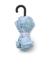 Rockfish Weatherwear x ILLIT Frill Umbrella Sky Blue K-Pop Limited Edition Paras