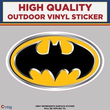 Batman Logo High Quality Vinyl Stickers Batman Logo High Quality Vinyl Stickers