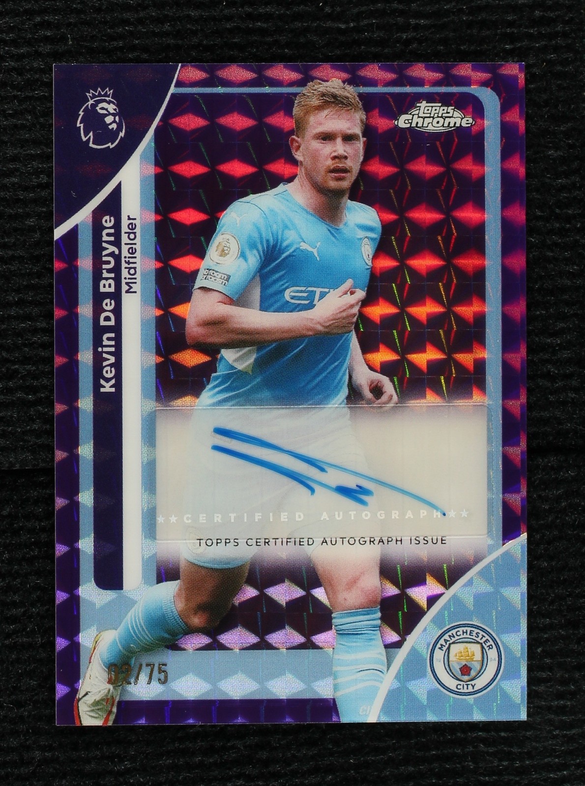 Topps Chrome Premier League 2025-26 Kevin de Bruyne #CA-KDB for