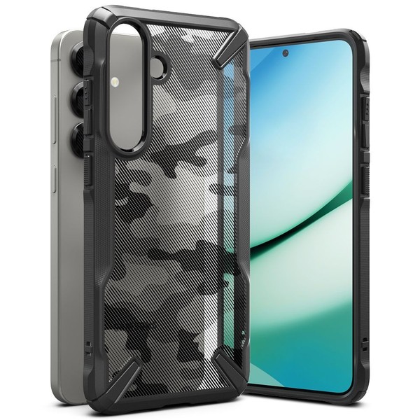 Ringke Fusion X Case FüR Samsung Galaxy S25+ Camo Black-image