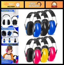 Kids Noise Cancelling Headphones 27dB Adjustable Earmuffs for Autism Sensory Pla