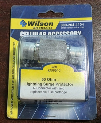 Wilson Electronics 50 Ohm Lightning Surge Protector 859902 NIB