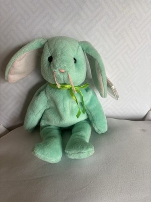 Beanie Babies Ty Original Baby Hippity Rabbit EXTREMELY RARE & Spelling Errors