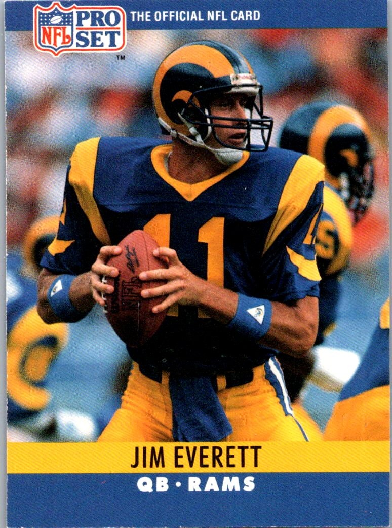 1990 Pro Set #165 Jim Everett