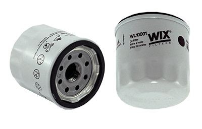 WIX WL10001 Engine Oil Filter For 11-24 Aveo Beat Cavalier Spark Spark Classic