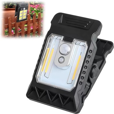 USB & Solar Powered Motion Sensor Clip Lights