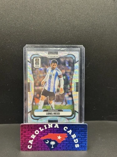 LIONEL MESSI 2026 Prizm FIFA World Cup World Cup Silver Wave Argentina #10