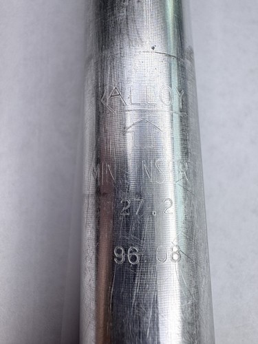 1996 Avenir Kalloy Adjustable Angle Seatpost 27.2 x 250 mm Aluminum - Picture 10 of 10