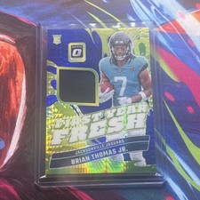 2024 Donruss Optic First Year Fresh Brian Thomas Jr #FYF-BTJ Hyper Jaguars RC