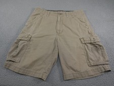 Vintage Unionbay Cargo Shorts Mens 34 Beige Baggy Skate Skateboarding Y2K