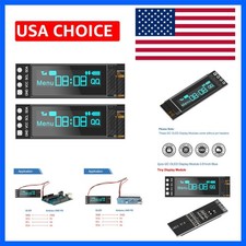 2pcs 0.91 Inch I2C IIC OLED Display Module 128 x 32 Pixel Driver Self-Luminou...