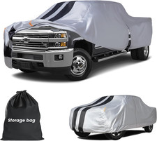 Chevy Silverado 3500 Dually Truck Cover Custom Fit 2020-2026 Crew Cab Long Bed 8