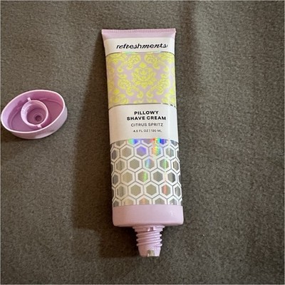 refreshments Shave Cream Citrus Spritz 4.5 fl oz Unisex Body
