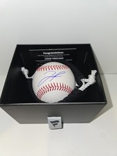 Jose Trevino autographed baseball Fanatics Authentic MLB display box