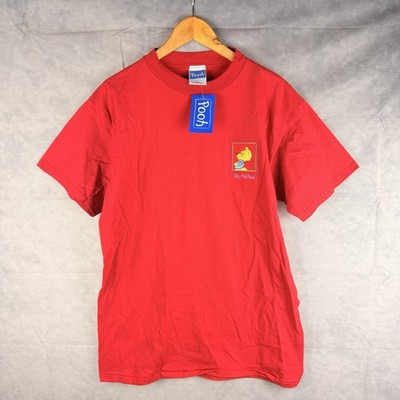 Vintage Winnie The Pooh Shirt Mens Large Embroidered Tultex Deadstock 90s NEW