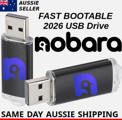 Nobara Linux Latest Version Bootable USB Flash Drive Fast Installer Recovery Fix