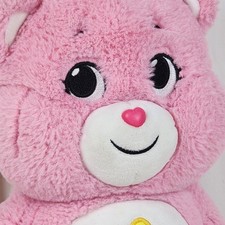 Care Bears "TRUE HEART BEAR" 2022 Pink Soft Plush Stuffed Animal