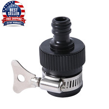 Tap Connector Adapter Garden Kitchen Water Hose Pipe Joiner Fitting Universal