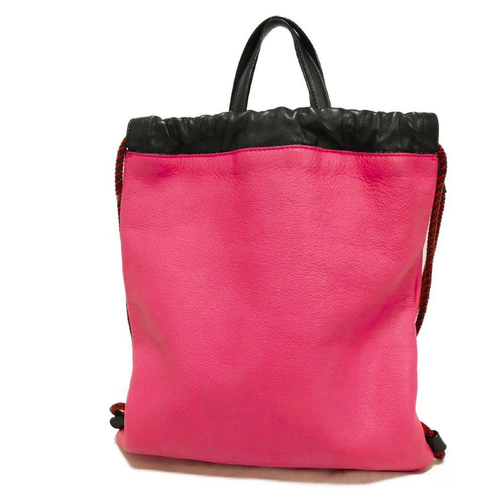 Gucci Rucksack Backpack Small Drawstring Bag Web … - image 3