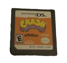NINTENDO DS - CRASH MIND OVER MUTANT; GAME ONLY TESTED WORKS!