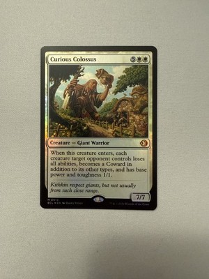 Curious Colossus - MTG Lorwyn Eclipsed (Foil - ECL) #12 NM