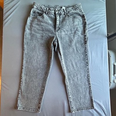 Time-and-tru Women's Grey and Black Jeans