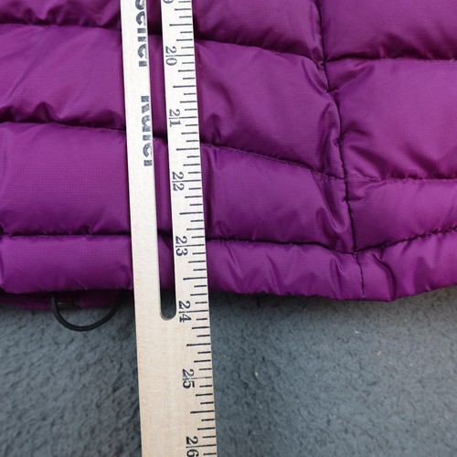 Patagonia Down Sweater Jacket Girls 2XL Purple Puffer Full Zip - Picture 12 of 13