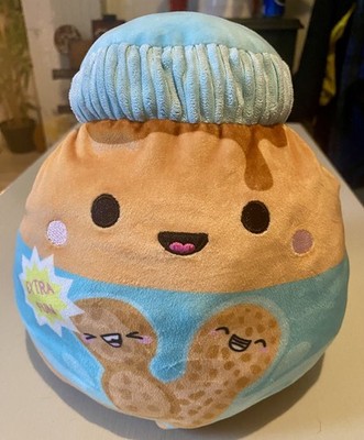 Squishmallows 8 Zoll Berrina in Stücke Flip A Mallows Erdnussbuttergelee