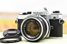 Nikon FE 35mm Film Camera  Nikkor 50mm f/1.4 Lens Very Good JP
