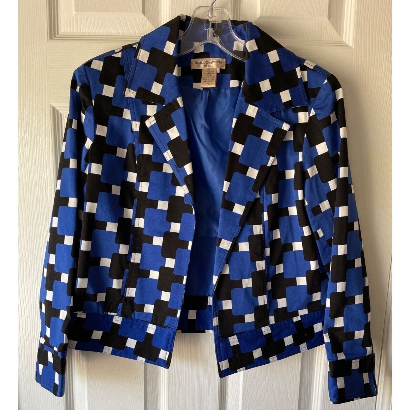 Patrick Christopher Jacket Womens Small Petite Re… - image 1