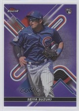 2022 Topps Finest Purple Refractor 202/250 Seiya Suzuki #41 c4i