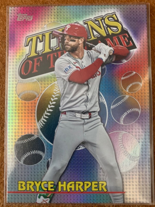 Bryce Harper 2026 Topps #TOG-18 Philadelphia Phillies Titans of the Game