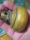VTG ANTIQUE LOT OF 6 DOOR KNOBS - STEEL Or BRASS And 2 BRASS BACKPLATES  — photo 8