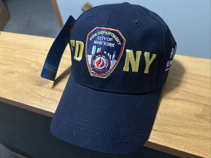 NWT 911 FDNY New York Fire Department 10 Year Anniversary Hat