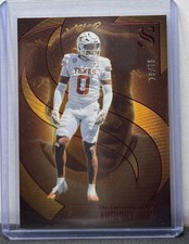 2025 Panini Silhouette Football RED #/75 NIL Anthony Hill Jr. #4 Texas Longhorns
