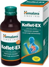 100ML X 2 HIMALAYA KOFLET-EX LINCTUS RELIEVES PRODUCTIVE COUGH FREE SHIP