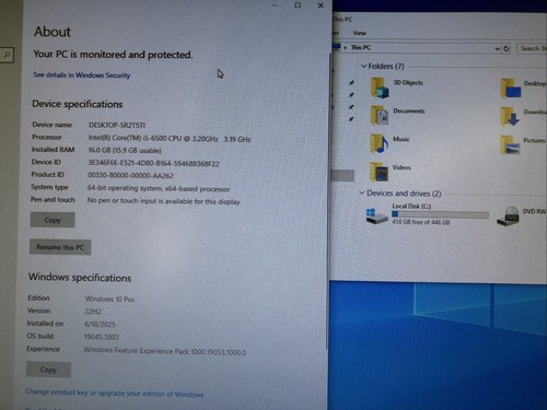 Dell OptiPlex 7040 MT, Intel Core i5-6500 @3,20Ghz, 16GB RAM, 480GB SSD, W10 Pro - Bild 6 von 6